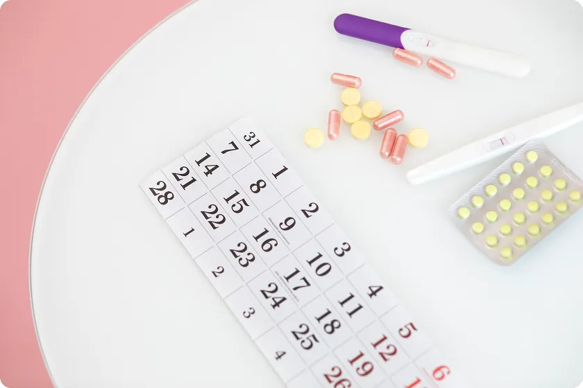 Woman learning about different birth control methods and forms for safe choices.