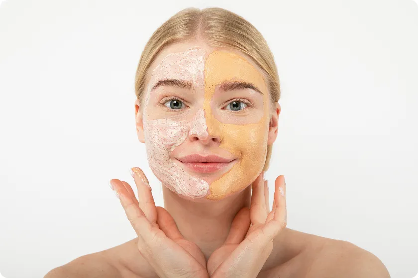 Skin allergy dryness causing peeling patches and white blotches on skin