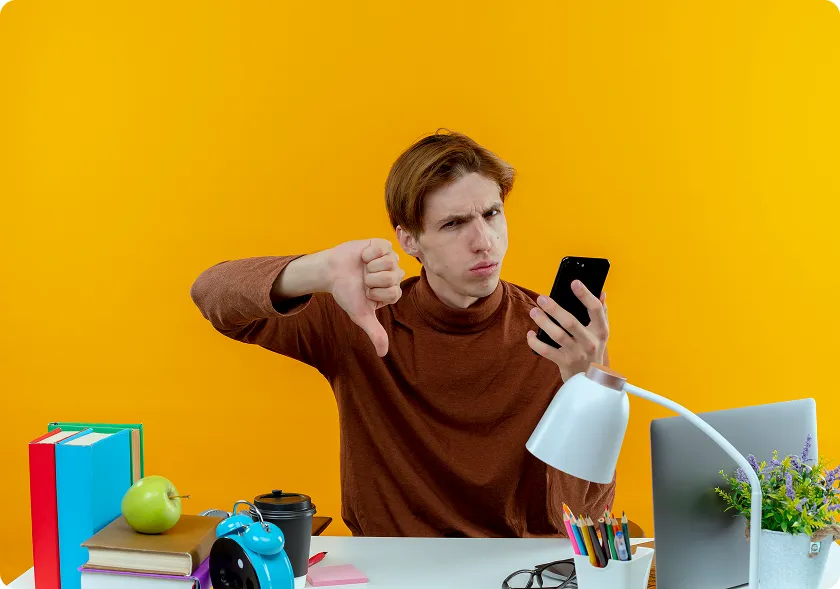 Phone detox: visual of a mobile phone turned off to encourage healthier habits and improved mental well-being.